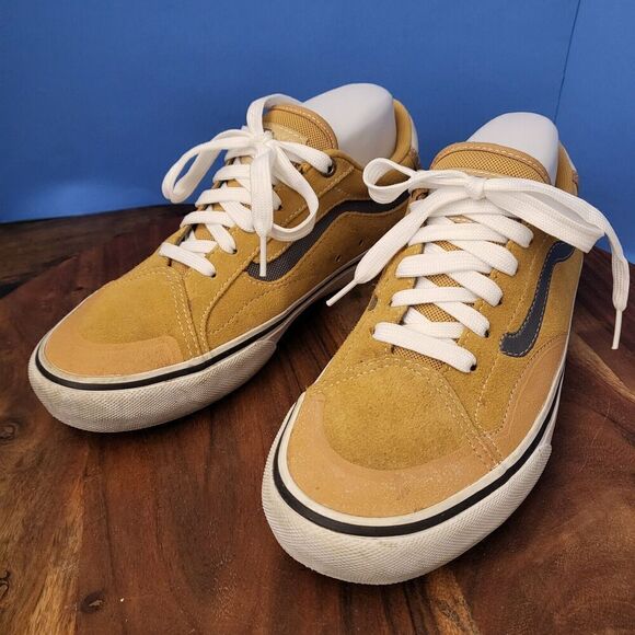 VANS TNT Trujillo Prototype Oak Buff (Mustard) Pro Men's 7.5 - Picture 10 of 13